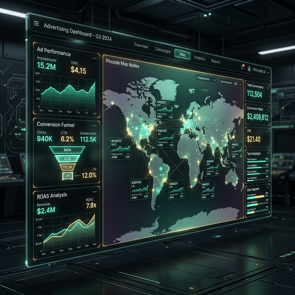 ASNCODE TOKME AdTech Dashboard